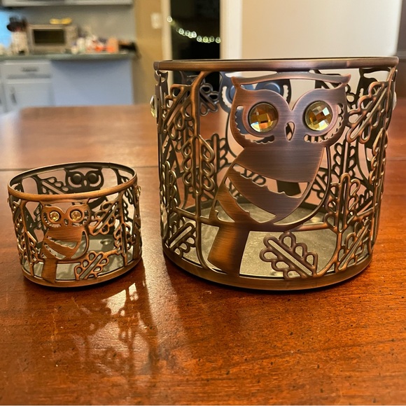 Bath & Body Works Accents Bath And Body Works Matching Metallic Owl